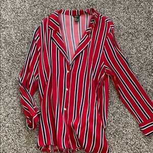 Pin striped blouse
